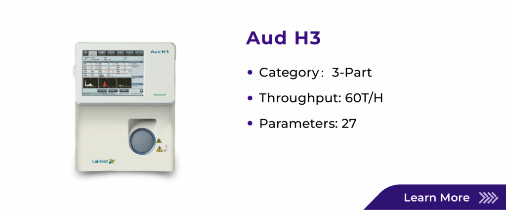 virtuedx hematology instrument banner with highlight features