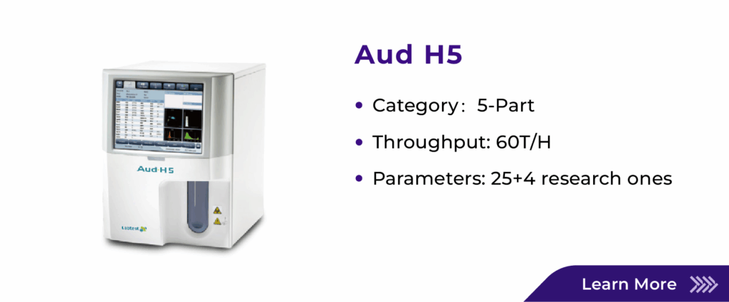 virtuedx hematology instrument banner with highlight features